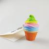 Neue bunte Eiscreme Squishy Brot Kuchen Duftend Langsam Aufgehend Handy-Träger Weiches Knetspielzeug Stressabbau für Kinder Kinder Weihnachten Geschenk Präsent Spielzeug