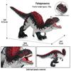 Children's Dinosaur Toy Set: King Kong, Tyrannosaurus Rex, Aurochs, Pachycephalosaurus, Spinosaurus, Therizinosaurus Model.