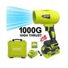 (1000G) Suflantă de frunze fără fir SEESE, Ventilator Turbo de Mare Putere, Ventilator Jet cu Motor din Cupru Pur Fără Perii cu Baterie, Uscător Portabil Puternic pentru Mașină, Uscare Mașină