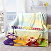 Teletubbies Customize Your Name Blanket Cozy Personalized Blanket Warmthful Decor Perfect for Chair Office Bed Living Room Four Seasons Universal