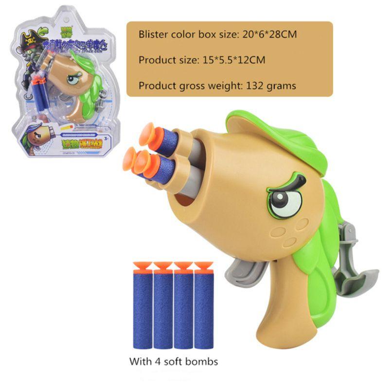 Plants Vs Zombie Peashooter Action Figure Dolls Set High Quality Kids Present