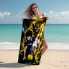 1pc Soccer Spirit Ignition Cartoon Quick Dry Microfiber Bath Towel for Swimming Surfing Camping Unisex Holiday. SJT720145