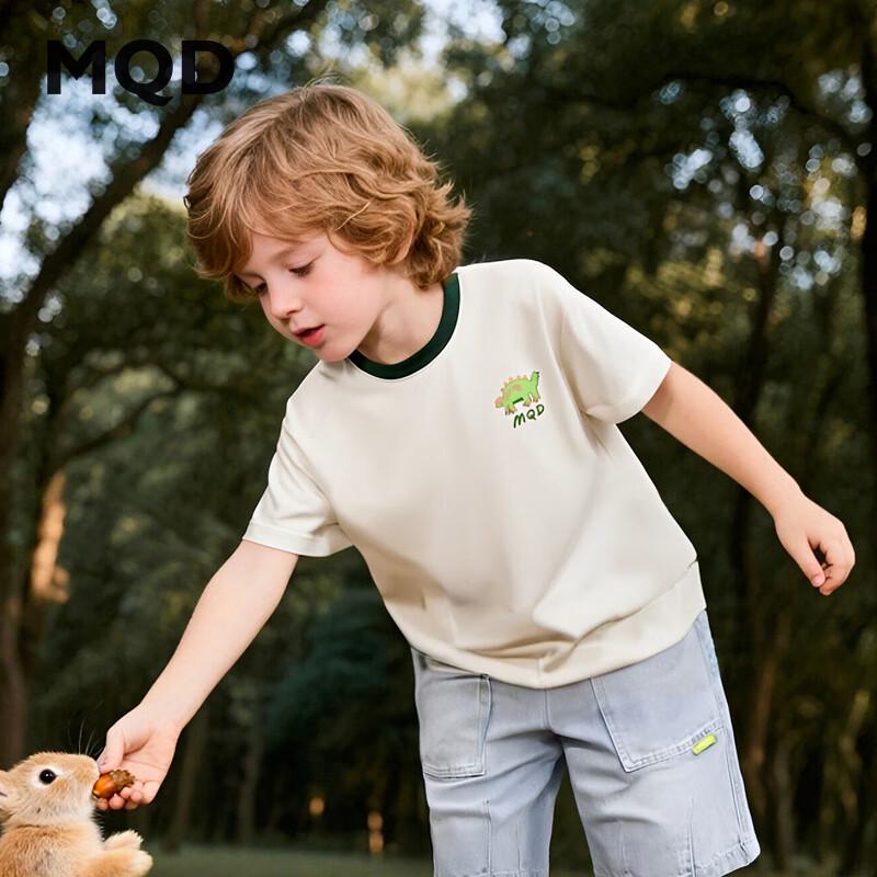 MQD Boys  Summer Academy Style Cartoon Print T-Shirt 160