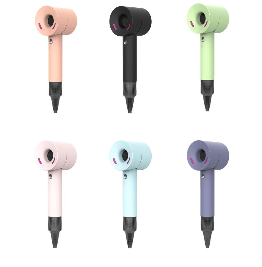 Travel Protective Silicone Case Cover For Dyson Hair Dryer Washable Anti-Scratch Shockproof Dust Proof Case