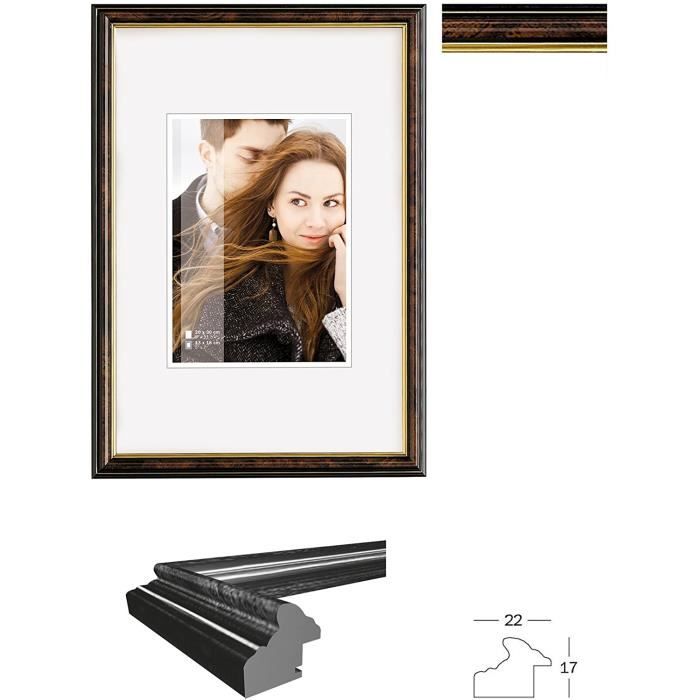 Walther design walther Rahmen im Design Geruch, 21 x 30 cm, Nussbaum - jd130n