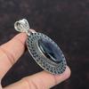 Labradorit Edelstein Anhänger 925 Sterling Silber Anhänger Erstaunlicher Anhänger Labradorit Schmuck Vintage Anhänger Geschenke für Mama Handgefertigter Anhänger