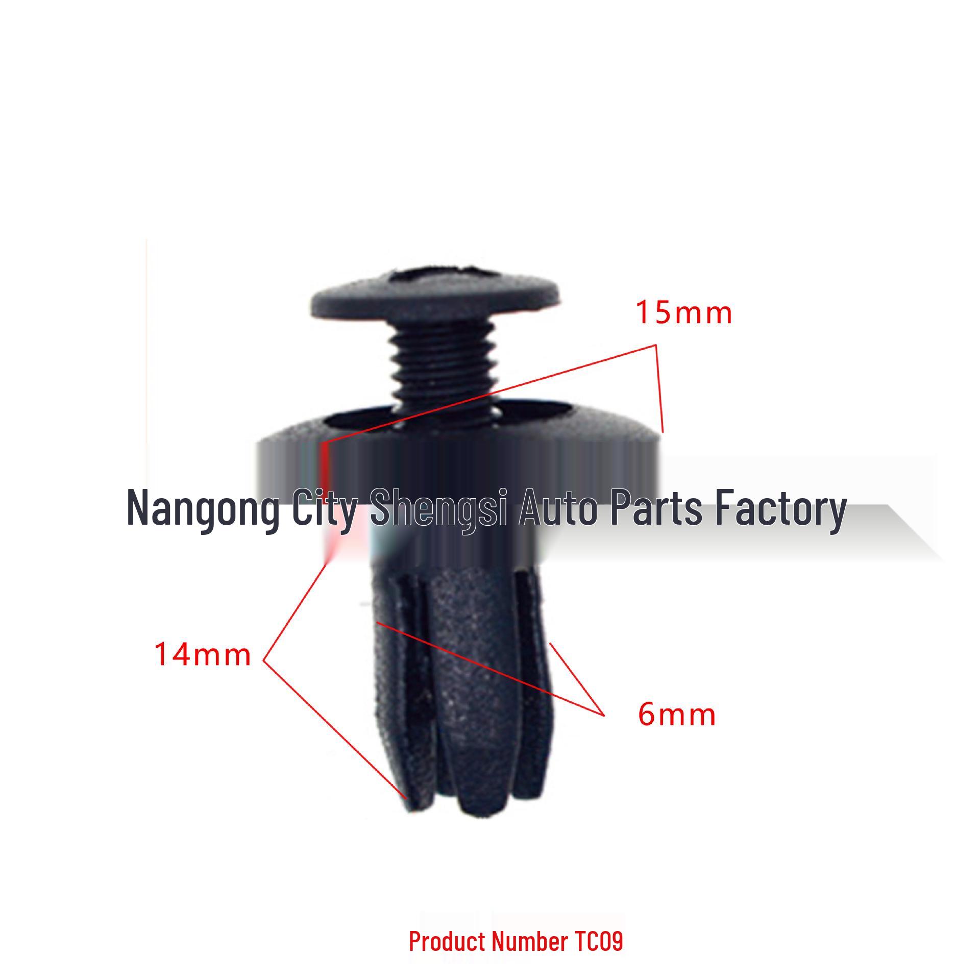 

Car Interior Trim Panel Fixing Clips for Chery, BYD, JAC, Hyundai, and Kia 10000 Pack