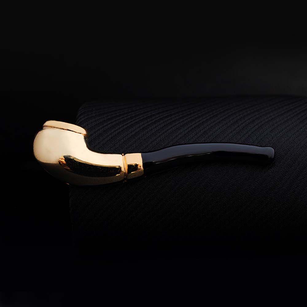 

Charm Clasp 1 Piece Wedding Gifts for Men Key Shape Glasses Shape Jewelry Tie Clip Necktie Clips Pin