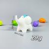 Creative Mini Elephant Sculpture: Minimalist Accent for Home Office Desk Decor