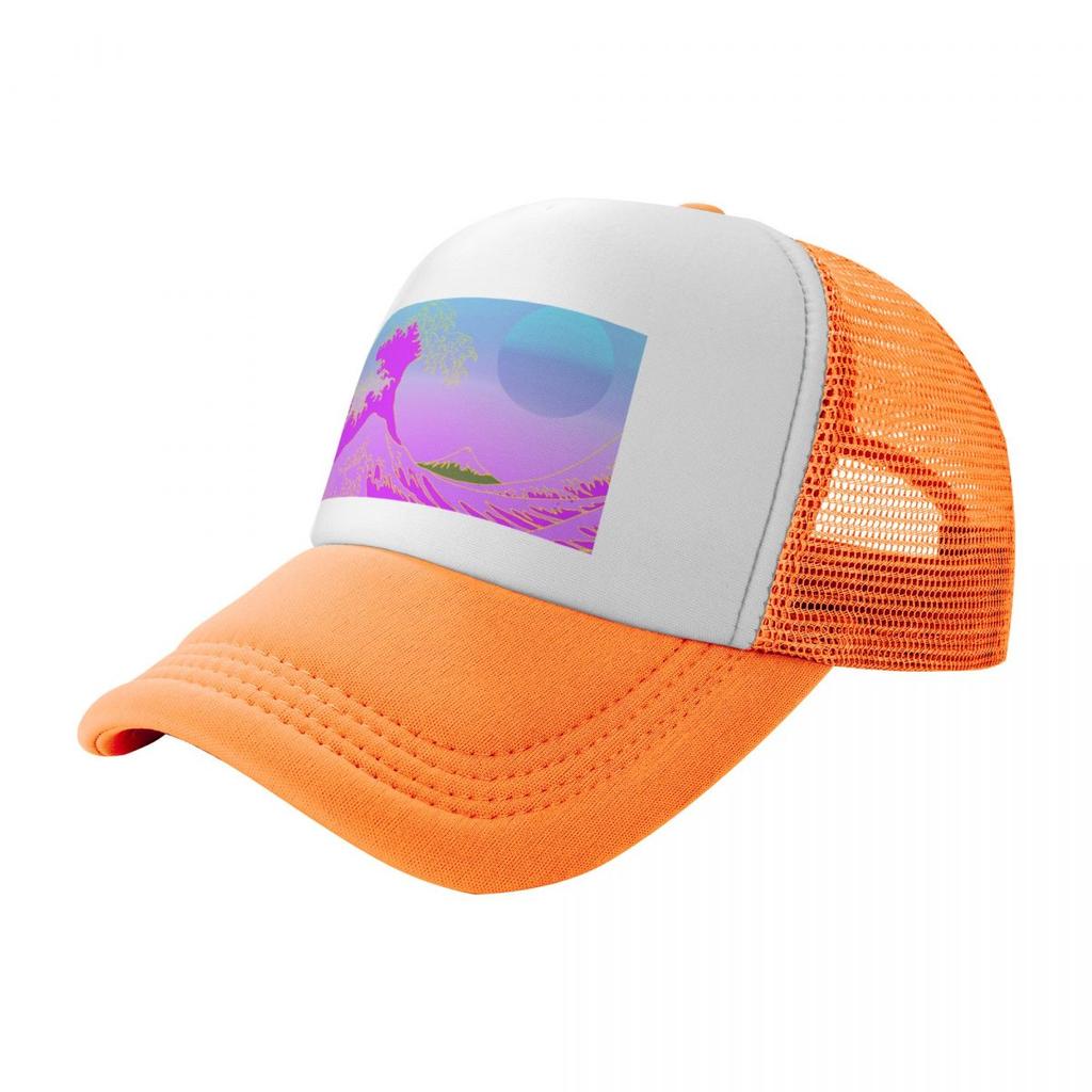 Kanagawa Sunset Baseball Cap Fashionable Party Hat Horse Hat Sun Hats For Women Unisexs