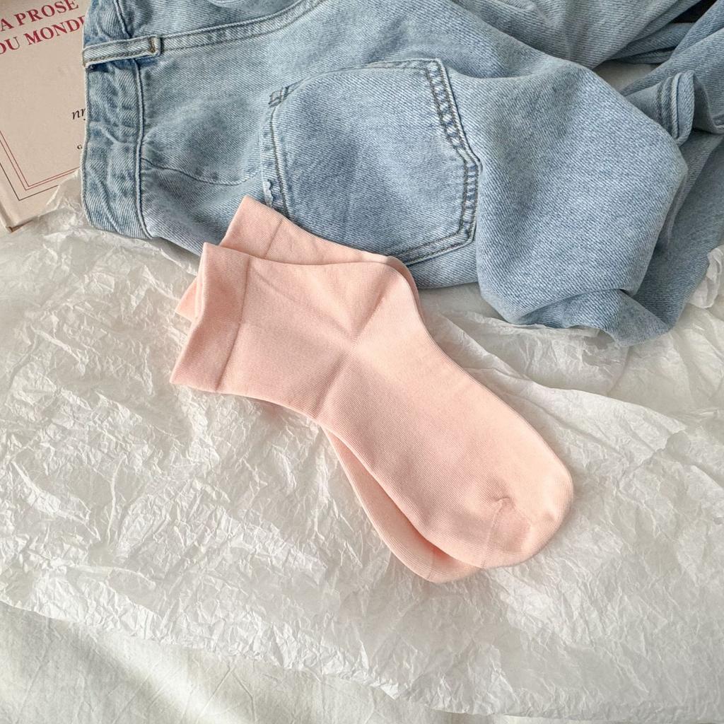 2024 Socks Medium Tube Thickened Retro Wind Wave Socks Average Size