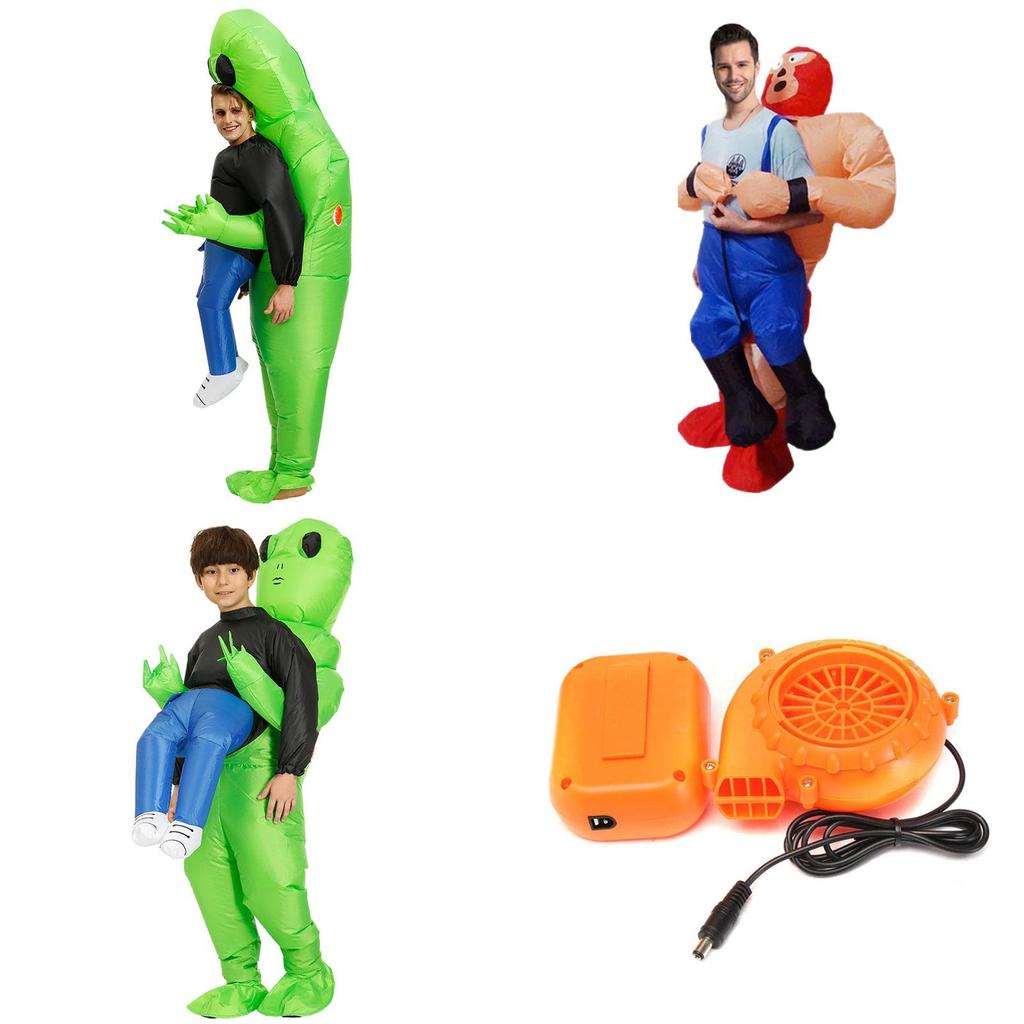 Cute Inflatable Et Costume Wrestler Outfit For Halloween Party Fun