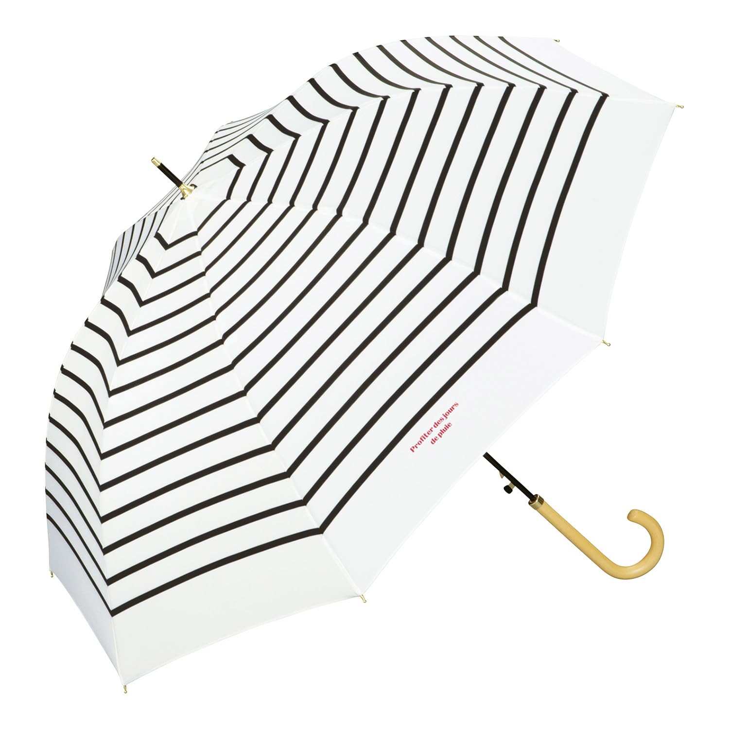 

long French for both sun and outer rib large for commuting to work or school [2024] Wpc. Umbrella, umbrella, border, black, rain, 58cm, jump, ladies,