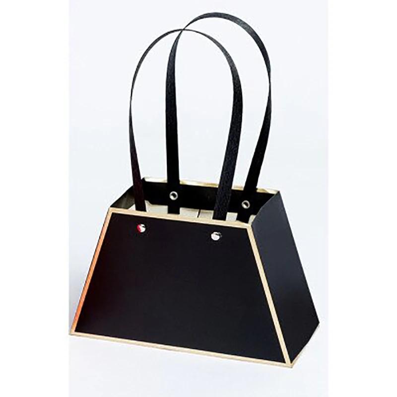 Wedding Party Valentine'S Day Rose Flower Gift Box Carry Bag Flower Box Portable Flower Bouquets Packaging Box Basket Storage