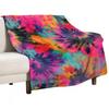 Boho Trippin Throw Blanket Bed Linens Luxury Bed Plaid Moving Thermal Polar Blankets