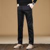 New Mid-waist Straight Business Casual Pants Trousers Men's Simple and Versatile