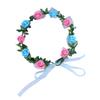 Stylish Flower Crown Headband for Weddings Parties and Festivals with Unique Colors and Comfortable Party Headwar