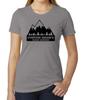 Mountains with Custom Name- Family Reunion Woman's T-shirt Tops Tees Unisexs
