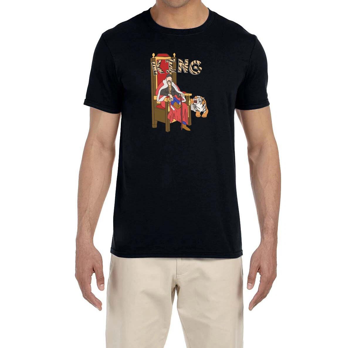 Joe Exotic Tiger King Throne T-Shirt XXXL