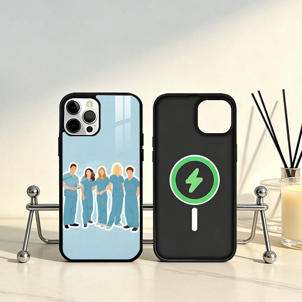

G-GreysS A-Anatomy-Y Phone Case For iPhone17,16,15,14,13,12,11 Plus,Pro Max Magnetic For Magsafe Wireless Charging iPhone15PRO