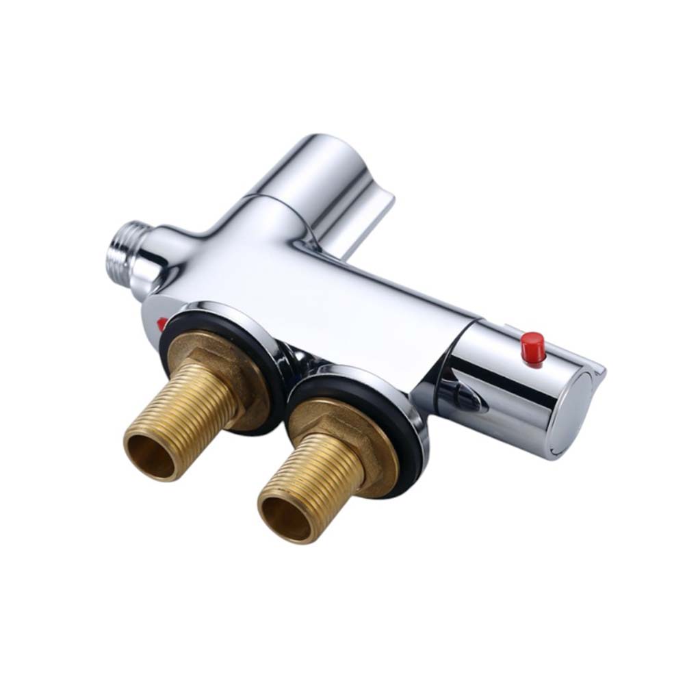 Набор чистящих спреев Термостатический смеситель для душа Термостатический клапан Термостатический вентиль для душевой лейки Смеситель Круглый выход 1/2 1pc