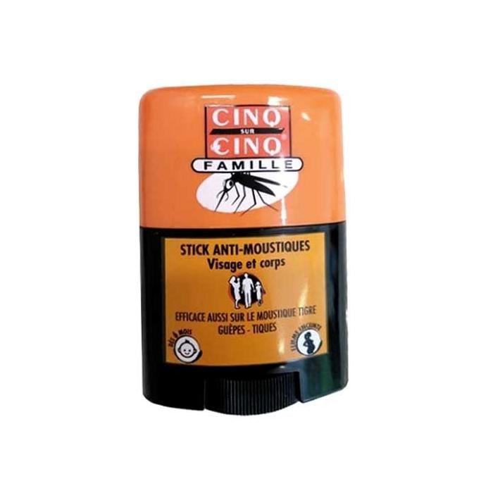 Cinq Sur Cinq Family Anti-Mosquito Stick Face and Body 20ml