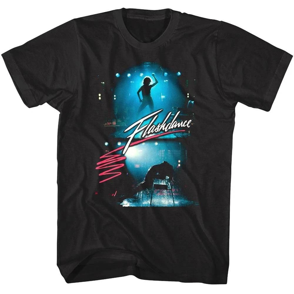 Flashdance Water Chair Dance Men s T Shirt XL