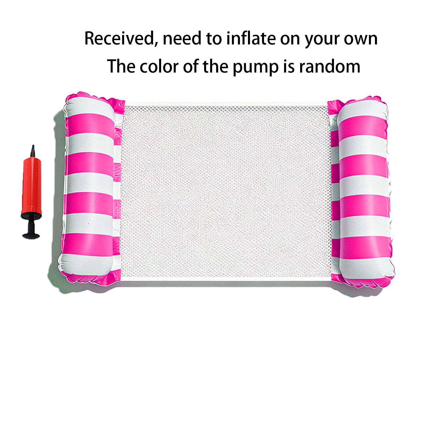 Inflatable Floating Raft, Inflatable Lounge Chair, Water Floating Bed, Foldable Water Inflatable Plaything For Kids L&Other