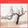 Artificial Flower Bonsai Plum Tree With Silk Flowers For Home Decor And Photography Props