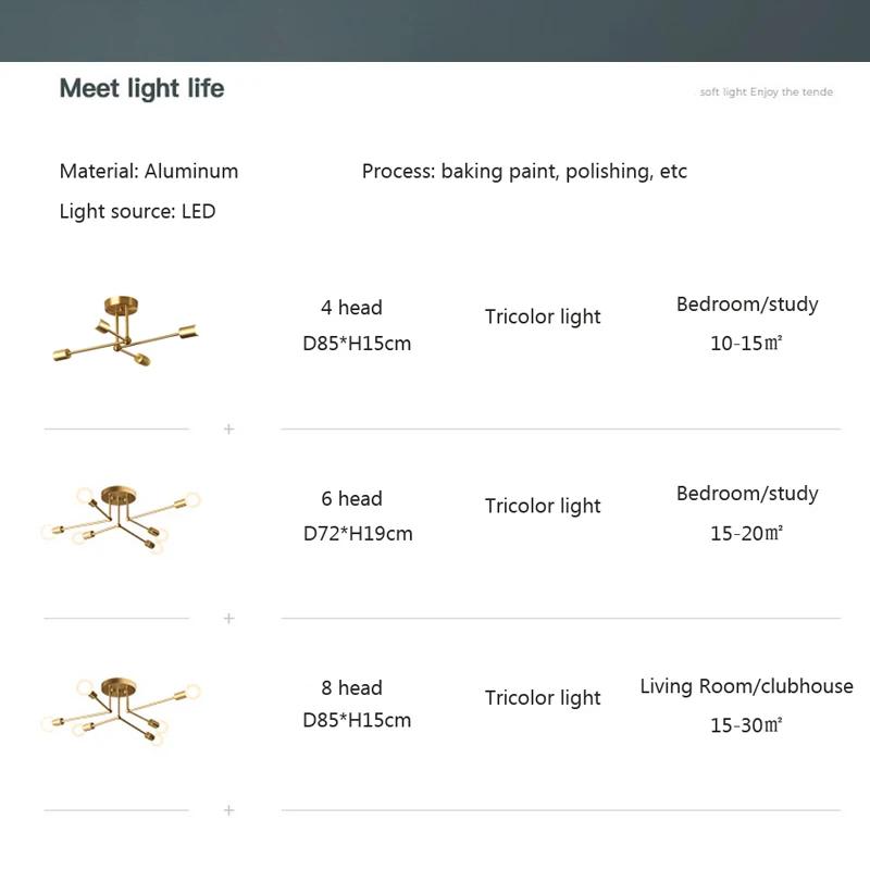 Modern LED Ceiling Light For Living Room Dining Room Hall Hotel Bedroom Ceiling Chandelier Luxury Decoration Lighting Fixture