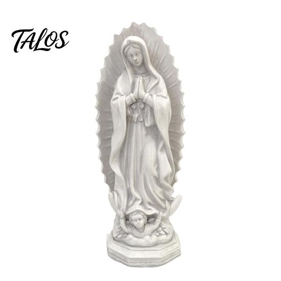 Religious Holiday Gifts Our Lady of Guadalupe Mexico Sculpture Statue, Resin Virgin Mary Figurine, European Style Interior Decor Home for Altar Shelf