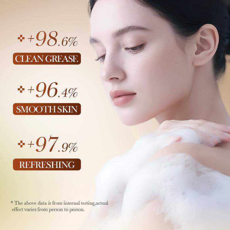 Sadoer Persimmon Cleansing Soap Aromatherapy Deep Cleansing Handmade Soap Luxurious Natural Exfoliating Soap
