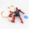 Figuras de Acción LED Vibrantes y Duraderas Vengadores Infinity War Muñeco Capitán de 16 cm Para Niños