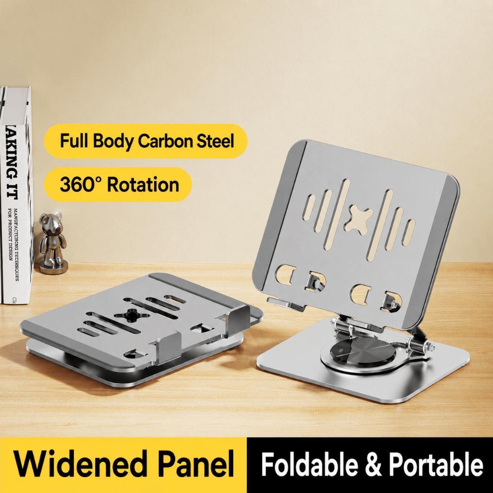 360 Degree Rotation Tablet Stand Adjustable Tablet Rack Tablet Accessories Tablet Holder  Desk Use