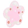 Flower Pattern Coasters Heat Insulation Coaster AntiSlip Cup Mats Tabletop Protection Prevent