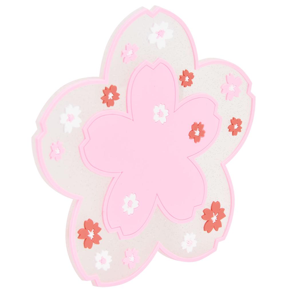 Flower Pattern Coasters Heat Insulation Coaster AntiSlip Cup Mats Tabletop Protection Prevent