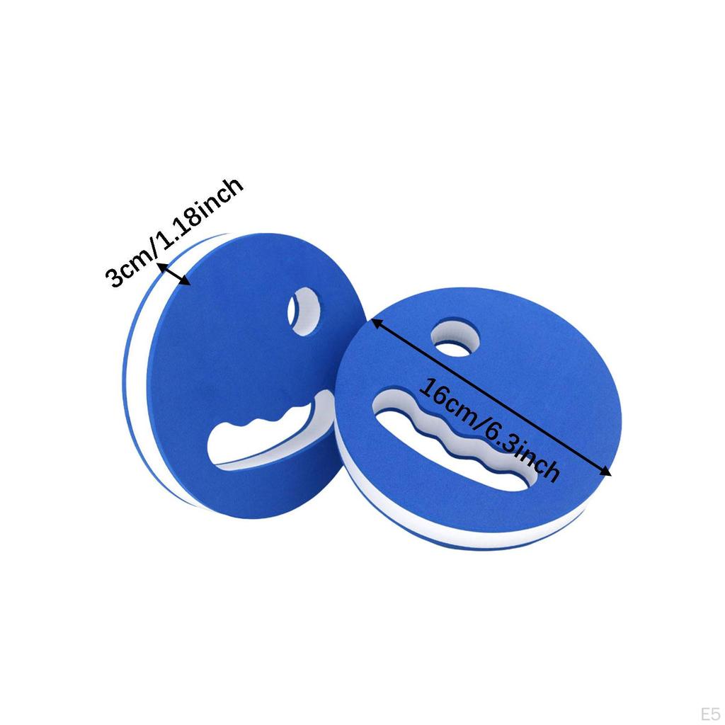 2 Stück Wasserübungs-Scheiben Durchmesser 6,3 Zoll Schwimm-Aerobic-Ausrüstung für Erwachsene Poolschwimmen Männer