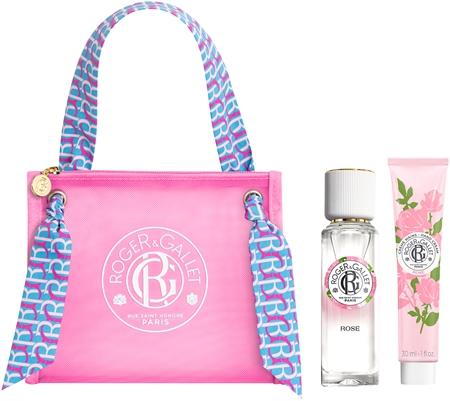 

Roger & Gallet Rose gift set with soothing effects TU прозрачный