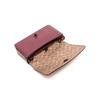 Coach Dinky Logo Coated Canvas Crossbody Shoulder Bag Medium Women Bags Brown Yellow Pink 76368-V5P2P