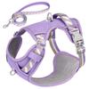 Reflective Dog Harness Leash Set No Pull Nylon Dogs Vest Harnesses With Control Handle Pet Lead for Medium Large Dogs Adjustable