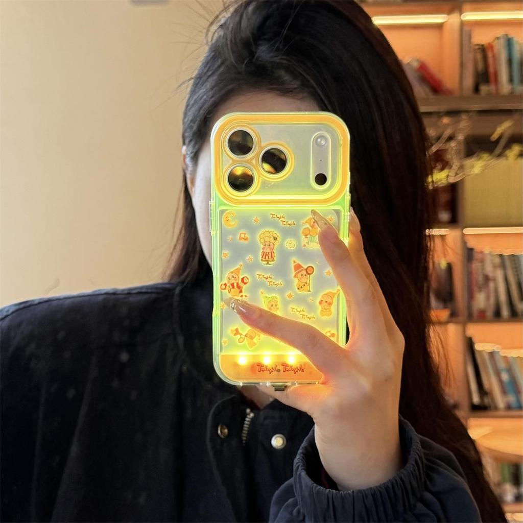 Star Flash Cartoon Phone Case for iPhone 15/16/17 Pro Max, Compatible with iPhone 11/12/13/14