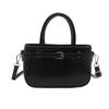 Womens Pu Small Square Bag With Top Zipper And Internal Phone Pocket For Daily Use