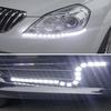 Car Led DRL Daytime Running Light 6/8/9/10/12/16/20LED White Waterproof Driving Fog Bulb Car Styling Lights Auto Truck Lighting