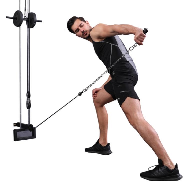 Triceps Strength Pull Up Hand Grips Push Down Single Gym Handle Fitness Handle