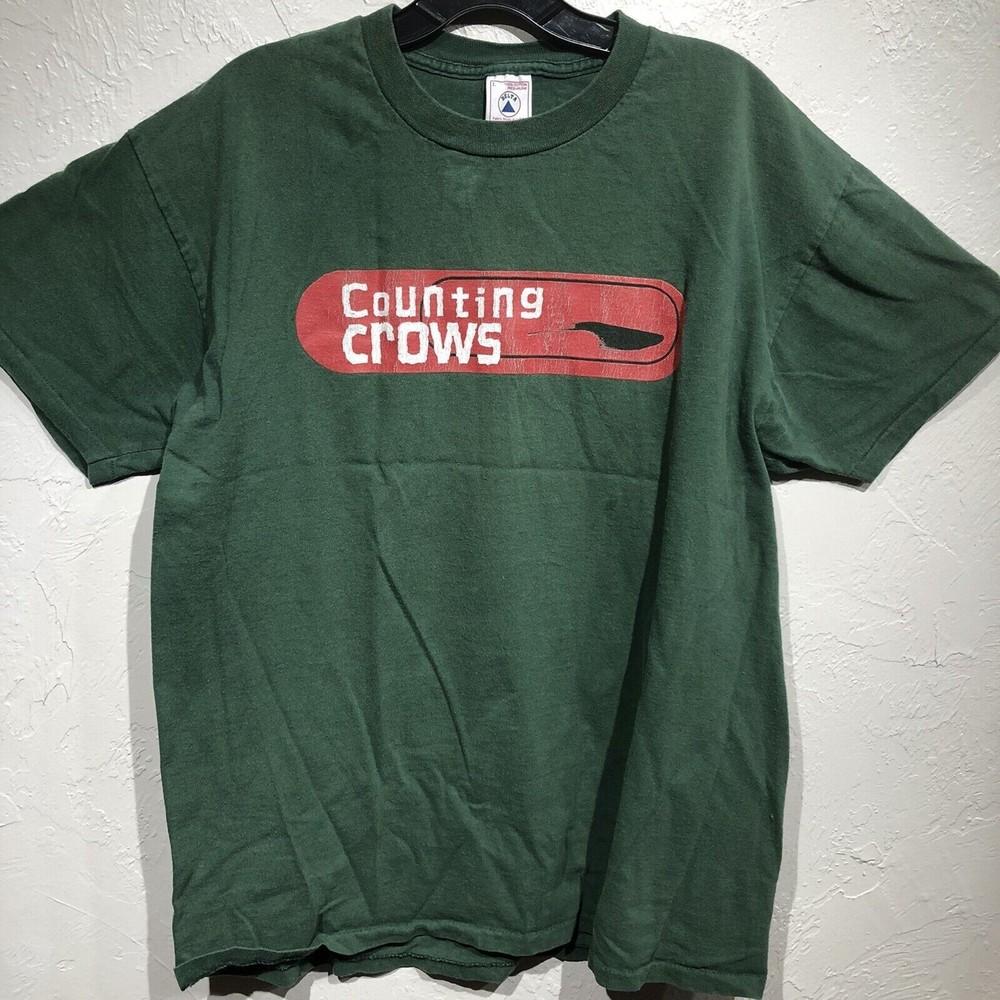 Vintage 90s 1995 Counting Crows Recovering Satellites Shirt  AN49647 Unisex T-Shirt M