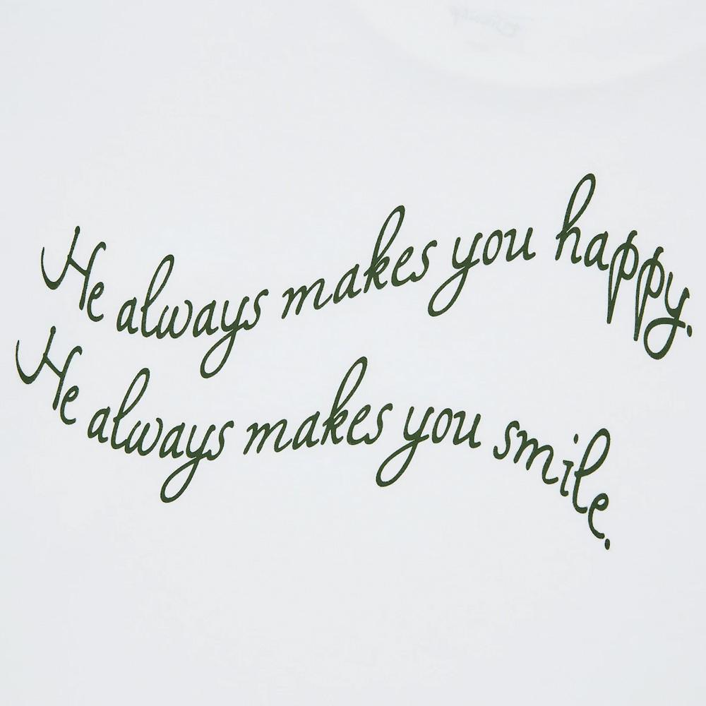 UNIQLO Disney Series Round Neck Pullover Short Sleeve T-Shirt Unisex Tops White 436853-00