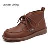 2025 New Thick Bottom Short Boots Spring and Fall Boots Padded Winter