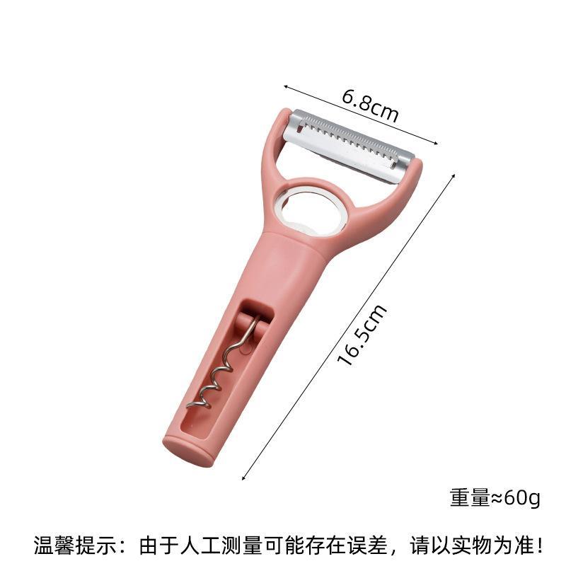Four-In-One Multifunctional Safety Can Bottle Opener Labor Saving Household Soda Can Lid Opener for Camping Daily Use A1