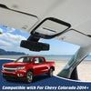 Front Reading Lamp Light Cover Trim For Chevy ColoradoCanyon 14+ Carbon Fibe