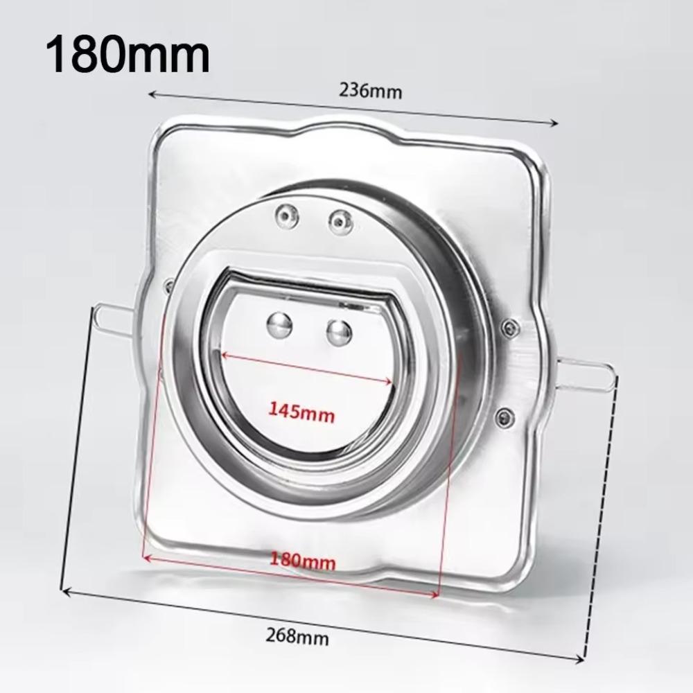 Fireproof Range Hood Pipe Check Valve  Kitchen Fresh Air Ventilation System